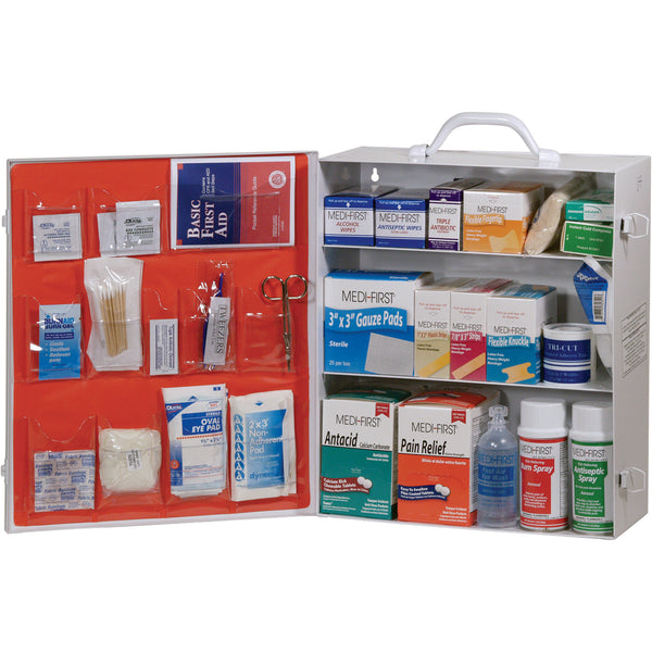 First Aid Cabinet, Medique 3-Shelf First Aid Cabinet