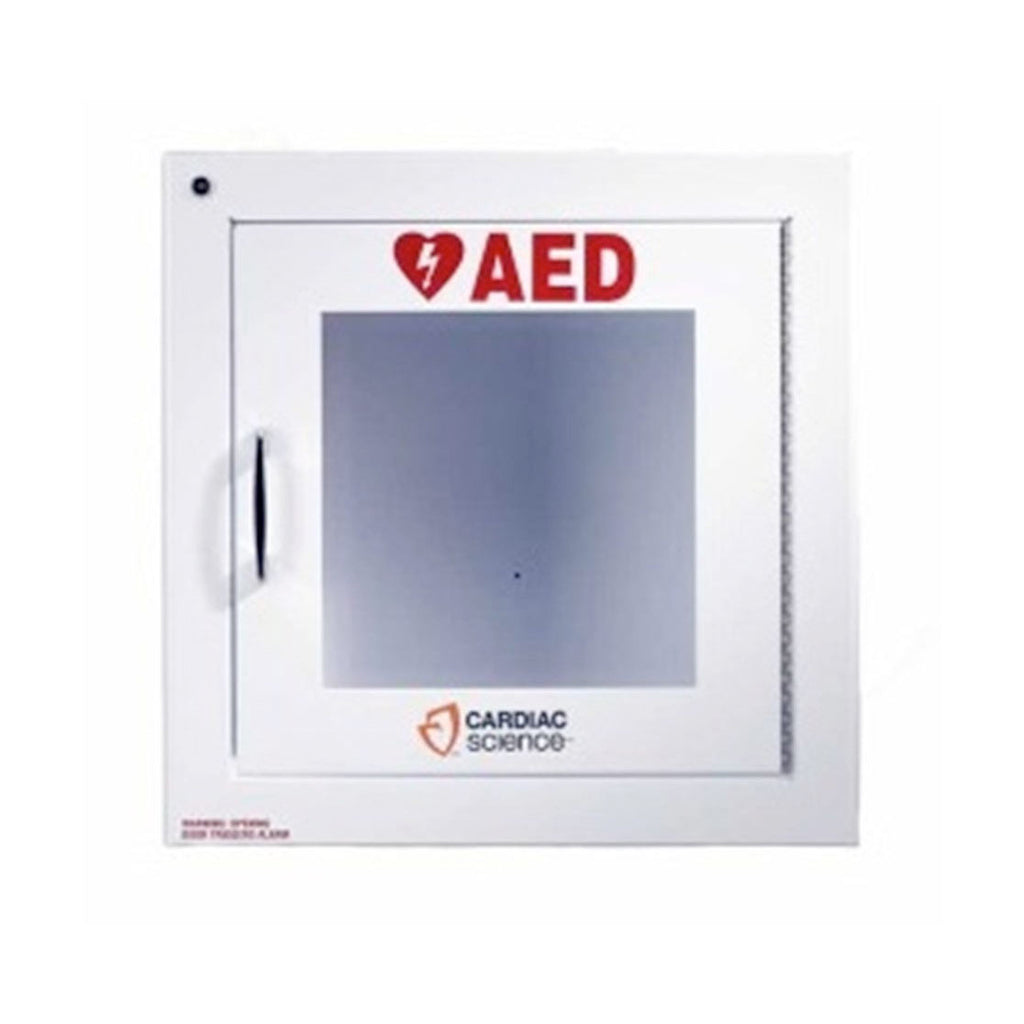 Cardiac Science Wall Mounted AED Cabinet with Alarm