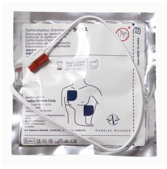 Cardiac Science Powerheart AED Electrode Defibrillation Adult Pads