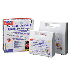 First Aid Kit for 50 People Includes 229-Pieces and Plastic Case by First Aid Only