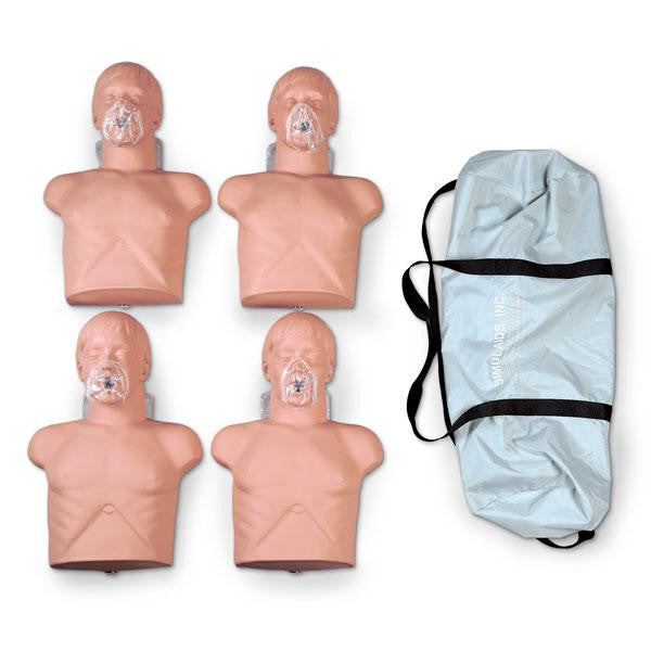 Economy Adult Sani Manikin 4 Pack With Carry Bag